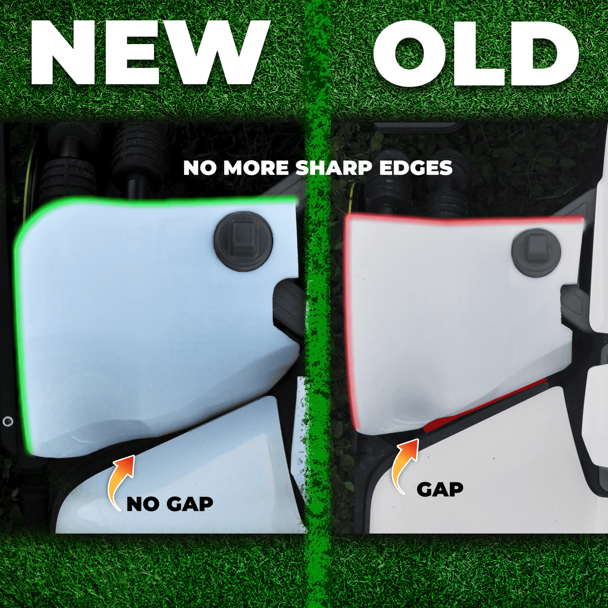 Mammotion Luba Mini AWD – Vordere Schutzkotflügel (V2) - Exact Designs