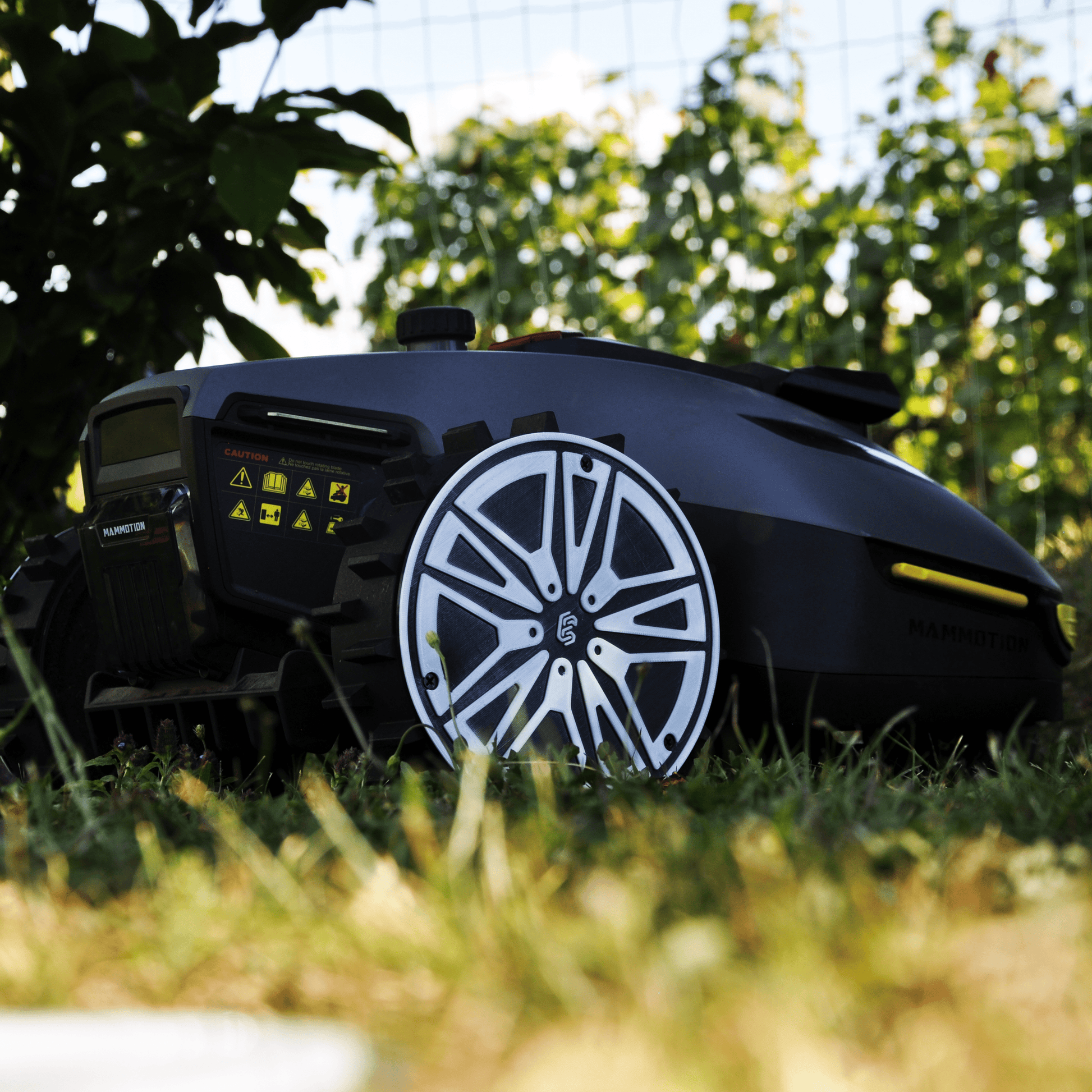 Mammotion Yuka Mini – Radabdeckung im luxuriösen Stil - Exact Designs